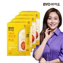 [CJ공식] BYO 식물성유산균 키즈 30포 4박스, 단품, 단품