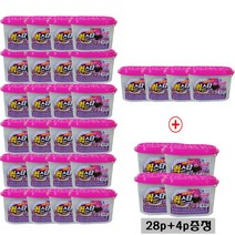 투에이산업 퀵스타 참숯 습기제거제 라벤더향 520ml x 28p+4p증정, 1box
