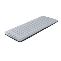 더릭스홈 투슬리핑 7존 마약매트리스 침대 접이식 바닥 토퍼 6cm MS/SS/Q, 퀸 (150x200), 그레이