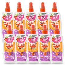 오프 OFF 미스트 키즈 모기 진드기 기피제+마술패치2매, 10개+마술패치 2매