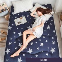 푹신한 매트리스 허리에 좋은 수면 매트 편한 패딩 스프링 침실 옷장 더블 하야 바닥에 이불, 150x200cm, Star