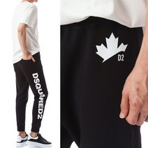 [명품]디스퀘어드 화이트 사이드로고 트레이닝 배기팬츠74KB0557 S74K B055 7S25 042900