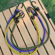 니어핀 캠핑 투훅 스트레치코드 60cm, 블루