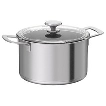 인덕션가능 스텐 냄비5 L 양수 헴콤스트, 기본, 기본