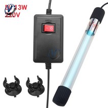 110v220v 5w 7w 9w 11w 13w 물고기 탱크 다이빙 uv 살균기 물고기 탱크 수족관 조류 제거 uv, EU 플러그 220v 13w