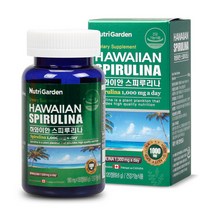 헬스가든 하와이안 스피루리나 영양제, 104.4g, 1개