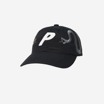 [정품] 팔라스 스네이크 6-패널 캡 블랙 - 22SS Palace Snake 6-Panel Black
