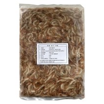 힘찬푸드 냉동 민물새우 400g 2팩 인도산 김장용, 20팩