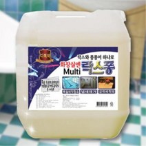 가재울통상 멀티락스퐁 화장실 사우나 18.75L 청소세정제 수영 타일바닥청소 세척 강력세정 표백효과 0-93-056934-53ea, gajae5407 1, gajae5407 본상품선택