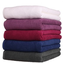 로베르타 국산 호텔 바스 타올 수건 비치타월 400g 70*130cm, 군청, 1장