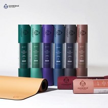 가네샤요가프랍스 더 가네샤 요가매트 울트라컴포트, Strom Blue