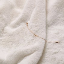 털원단 페이크퍼 에코퍼 밍크 극세사 54컬러, 화이트아이보리