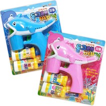 Ant빌리지 돌고래 자동 버블건(색상랜덤), 랜덤