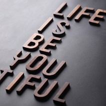 2개묶음 0206-040 원목 알파벳 이니셜 A-Z 나무글자 우드 로고 1+1 대박다잘됨몰, 알파벳 W(대문자)