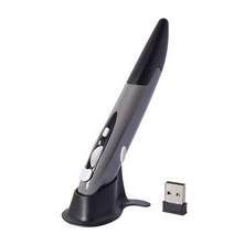 펜마우스 2.4G 무선 블루투스 버티컬 노트북 마우스 손목보호 온라인 강의 타블렛 pc 마우스펜 휴대용 조절 80012001600 dpi usb 스탠드 컴퓨터 데스크탑, 회색