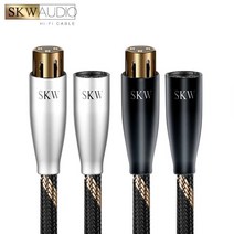 호환용 마그네틱 USBC 충전케이블 C타입 5핀 고속충전 케이블잭 SKW HiFi XLR 오디오 믹서 앰프용 고순도 구리 익스텐션 마이크로 폰 암수 3m 1 쌍, 4.BG-09 - 1 m (1 pair)