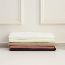 소폭 다후다 다우다 안감 원단 5color C0, 백아이보리