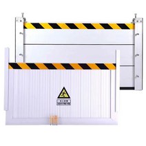 차수판 차수막 무시공 설치 방지 홍수 차수벽 이동식, 폭 2미터 x 높이 0.5미터