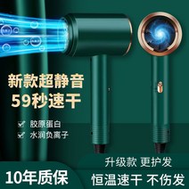 덕계 대출력 학생기숙사 정음 항온 두발 보호 휴대용드라이기, T08-개성적인 그레이 1500W럭셔리스타일