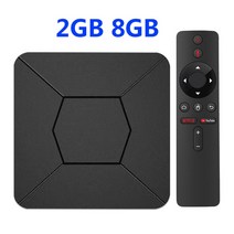 IATV-Q5 미니 스마트 TV 박스 안드로이드 10 4K HDR G/5G 와이파이 BT 2.4 2G Ram 8G 5.0 M 미디어 플레이어 Allwinner H316 셋톱 100, 01 2G 8G TV BOX_02 Eu 플러그