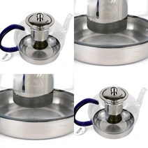 모던 인덕션포트 1300ML 찻주전자 녹차포트 차도구 티포터 차용품 티웨어 차유리주전자 티용품 부엌용품