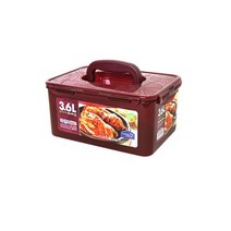 락앤락 김치통 직사각 원핸들 김치통 3.6L HPL827MWN