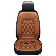 Zoomland 자동차온열시트 온열시트 운전석 12V/24V 전용, 24v블랙1pc(부)운전)