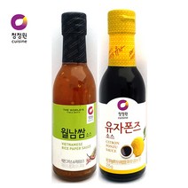 다양한 요리소스!! <1+1>청정원 월남쌈소스240g+유자폰즈소스225g 샤브 샐러드드레싱, 1세트” class=”wr-img”></a></div>
</p></div>
</p></div>
</p></div>
<div class=