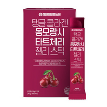 참앤들황토농원 탱글 콜라겐 몽모랑시 타트체리 젤리스틱, 20g, 18개