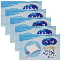 시루콧토 나메라카 화장솜, 82개입, 5개