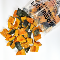 짱구샵 에어프라이기에 구워도 맛있는 큐브타입 손질필요없는 깐단호박 냉동미니단호박 1kg, 2팩