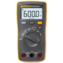 Fluke 107 AC/DC Current Handheld Digital Multimeter by Fluke Gray null, 1