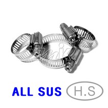 스텐 호스 밴드 ALL SUS 호수 조임밴드 반도 6mm~380mm (14632), 1개