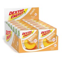 Dextro Energy 덱스트로 에너지 미니 포도당 캔디 복숭아 50g 12개