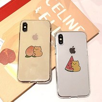 마리오 아칸 곤룐 쨀리공장 복숭아수박 소프트젤리케이스 (P001060936)