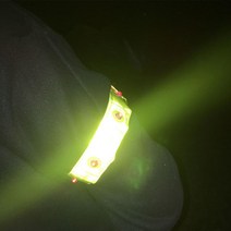 바이크 킥보드 LED 야광 안전 발광 밴드 작업조끼, 1개