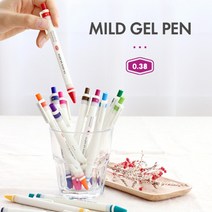 아이코닉 마일드 젤펜 0.38 (볼펜 노크펜 중성펜), 11.VILOET