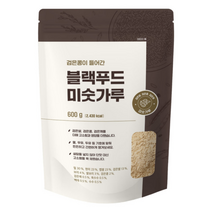 검은콩이 들어간 블랙푸드 미숫가루 600g 1봉, 1개