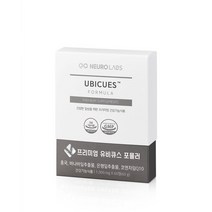 뉴로랩스 유비큐스 60정 코엔자임Q10 혈압 혈당 홍국 바나바잎 영양제, 1개