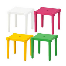 이케아 UTTER 어린이스툴/의자/보조의자, 화이트_303.577.86