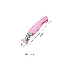광파 오븐 레인지새로운 다기능 스테인레스 스틸 그릇 클립 휴대용 안티 드 플레이트 램프 홀더 실리콘 핸, 01 pink