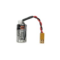 도시바 ER3V C145550-2P커넥터 3.6V 1000mAh FBT020A FBT030A 미스비시 C52005 NP8P-BT MT20호환, 1개