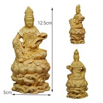 부처님상 불상 반가사유상 회양목 티베트 불교 관음 조각 나무 신 부처 홈 장식 사규무니, 11.11