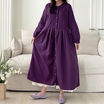 세라 내추럴 핀턱 오픈원피스