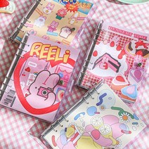 (만년형) 릴리 6공 다이어리 레몬팝콘