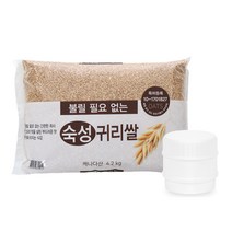 불릴필요없는 숙성귀리쌀 4.2kg 밀봉실링캡, 1세트