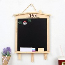 카페 감성 우드 벽걸이 메뉴 칠판 벽걸이칠판 매직보드 보드칠판