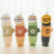 어린이집 생일 답례품 유치원 선물 구디백 토끼 잠수함 칫솔 케이스 단체 입학 졸업 수료식, 단품(포장, 칫솔 없음), 핑크 잠수함