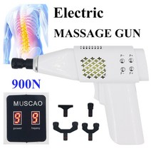 새로운 전기 수정 총 카이로 프랙틱 조정 도구 900N 강도 척추 마사지 치료 뼈 통증 완화, AU Plug