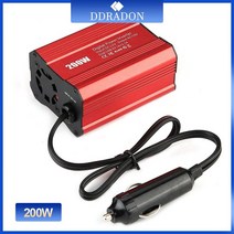 주행충전기 200W 자동차 전원 인버터 12V 220V 및 AC 110v 변환기 충전기 어댑터 수정 사인파 EU 미국 JP, 03 12V 110V JP